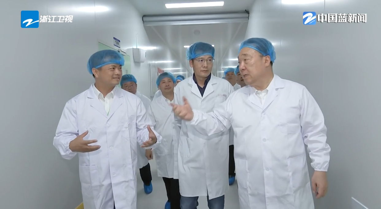 浙江省長王浩調(diào)研浙江偉杰信等臺州企業(yè)，并對企業(yè)發(fā)展作出重要指示